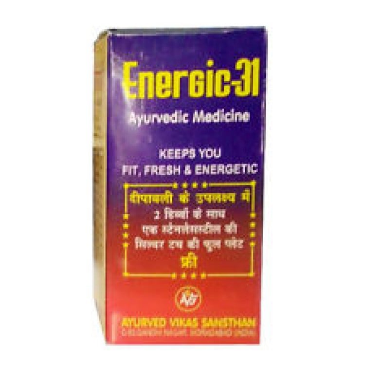 Energic 31 combo of 3 packs 40 capsules