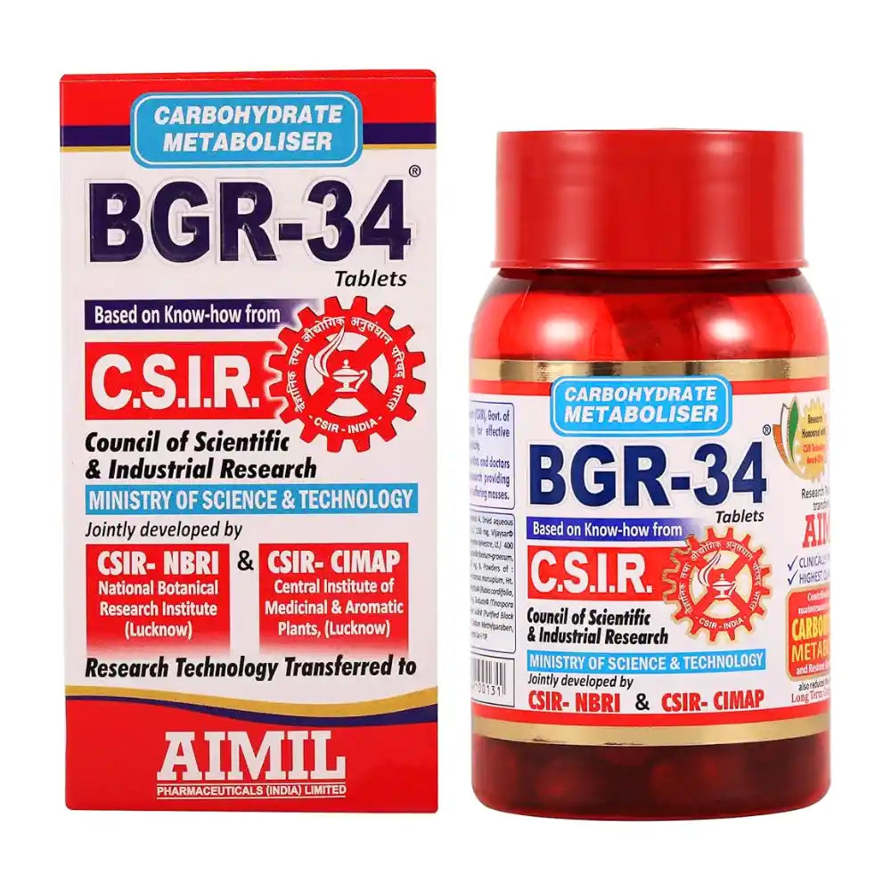 Aimil BGR-34 Tablet (100Tab)