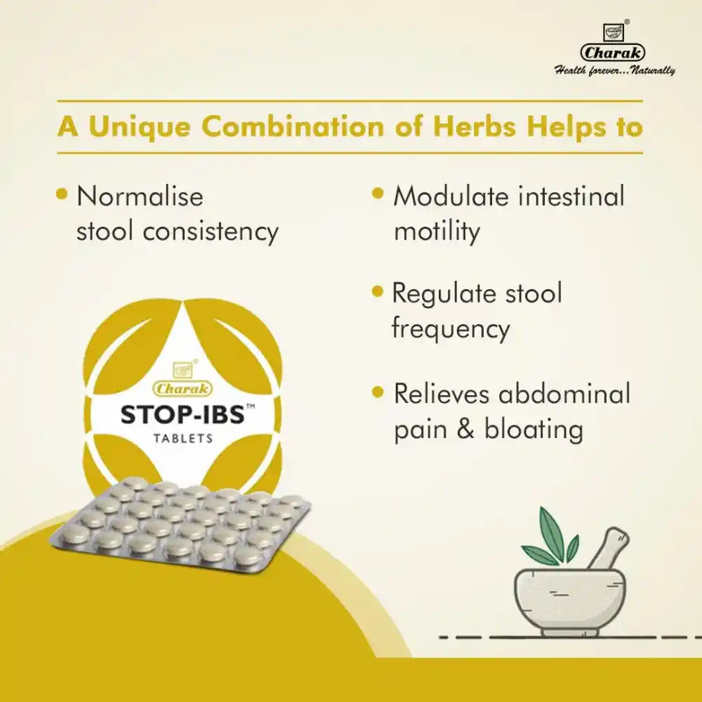 Charak Stop IBS Tablets