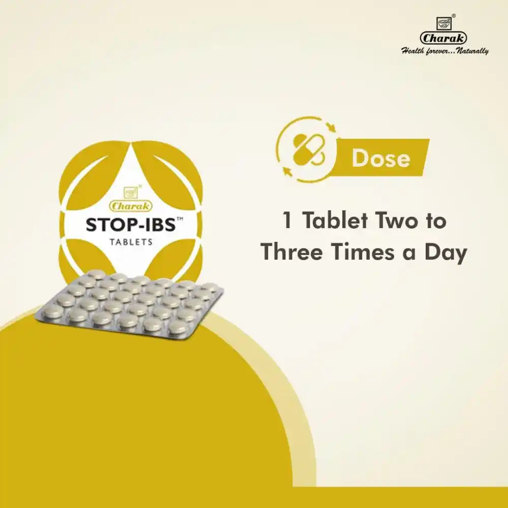 Charak Stop IBS Tablets