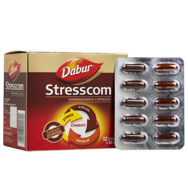 Dabur Stresscom Capsules (10Caps)