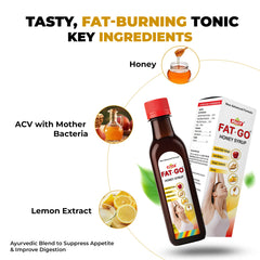 Jolly Fat Go Honey Syrup (250ml)