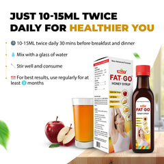 Jolly Fat Go Honey Syrup (250ml)