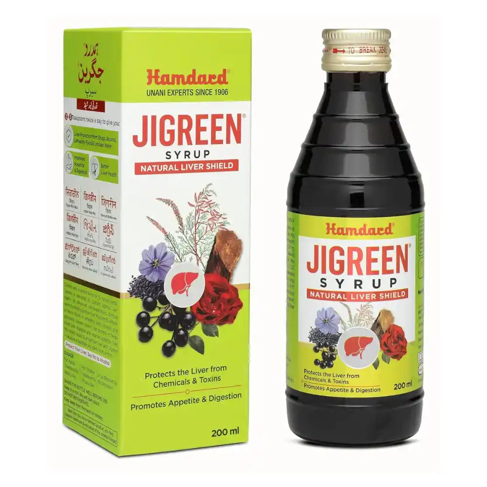 Hamdard Jigreen Syrup (200ml)