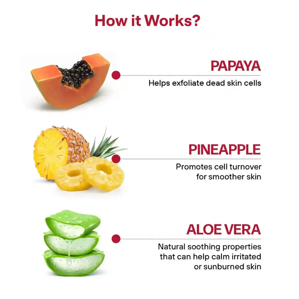 Mpil Fruit Brightening Face Wash