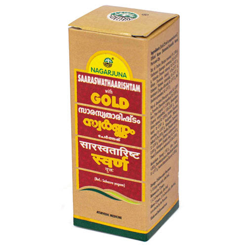 Nagarjuna Saaraswathaarishtam with Gold (25ml)