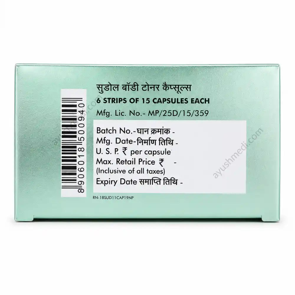 Ratan Sudol Body Toner Capsules