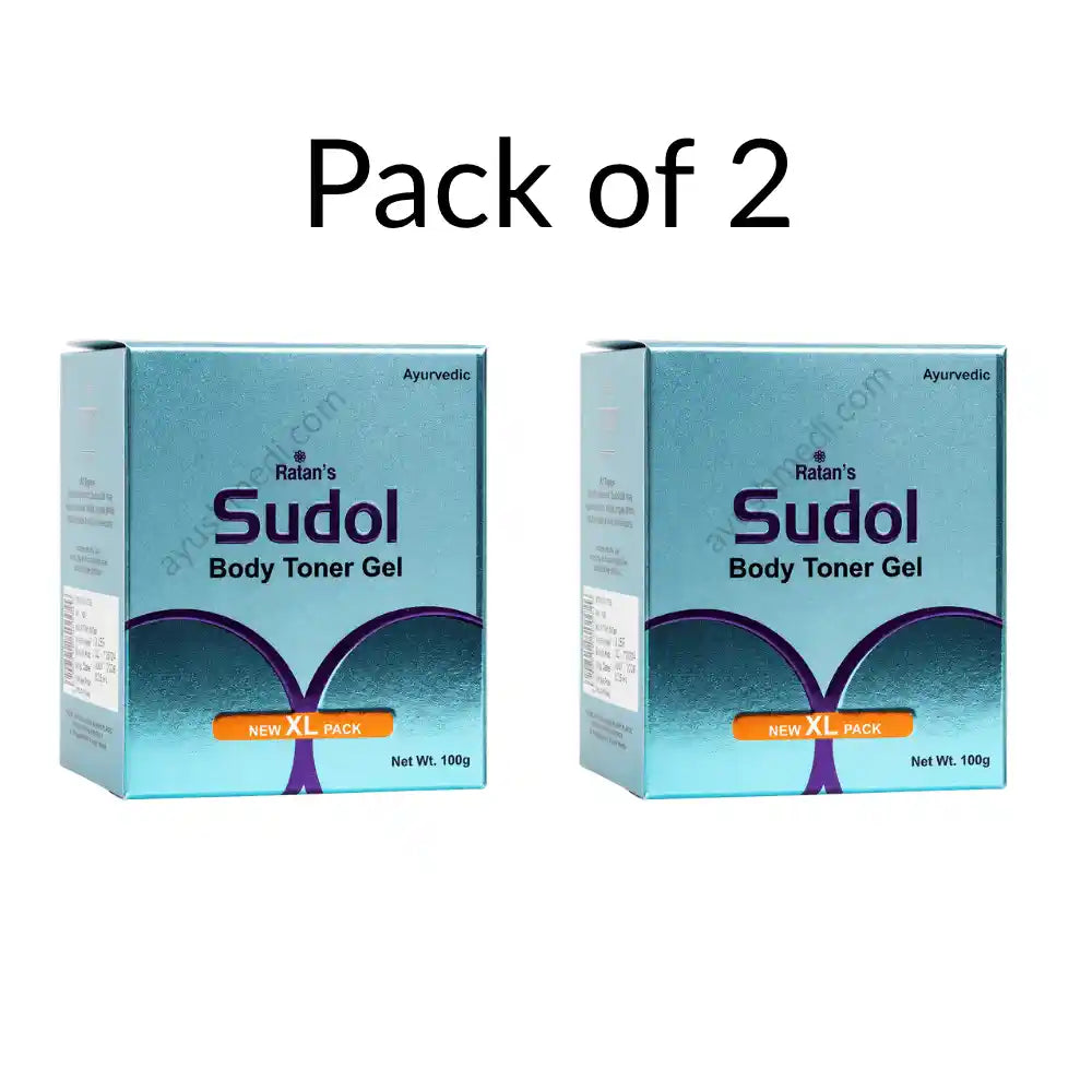 Ratan Sudol Body Toner Gel (100gm) combo of 2 packs