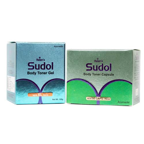 Ratan Combo of Sudol Body Toner Gel 100gm & 90Capsules