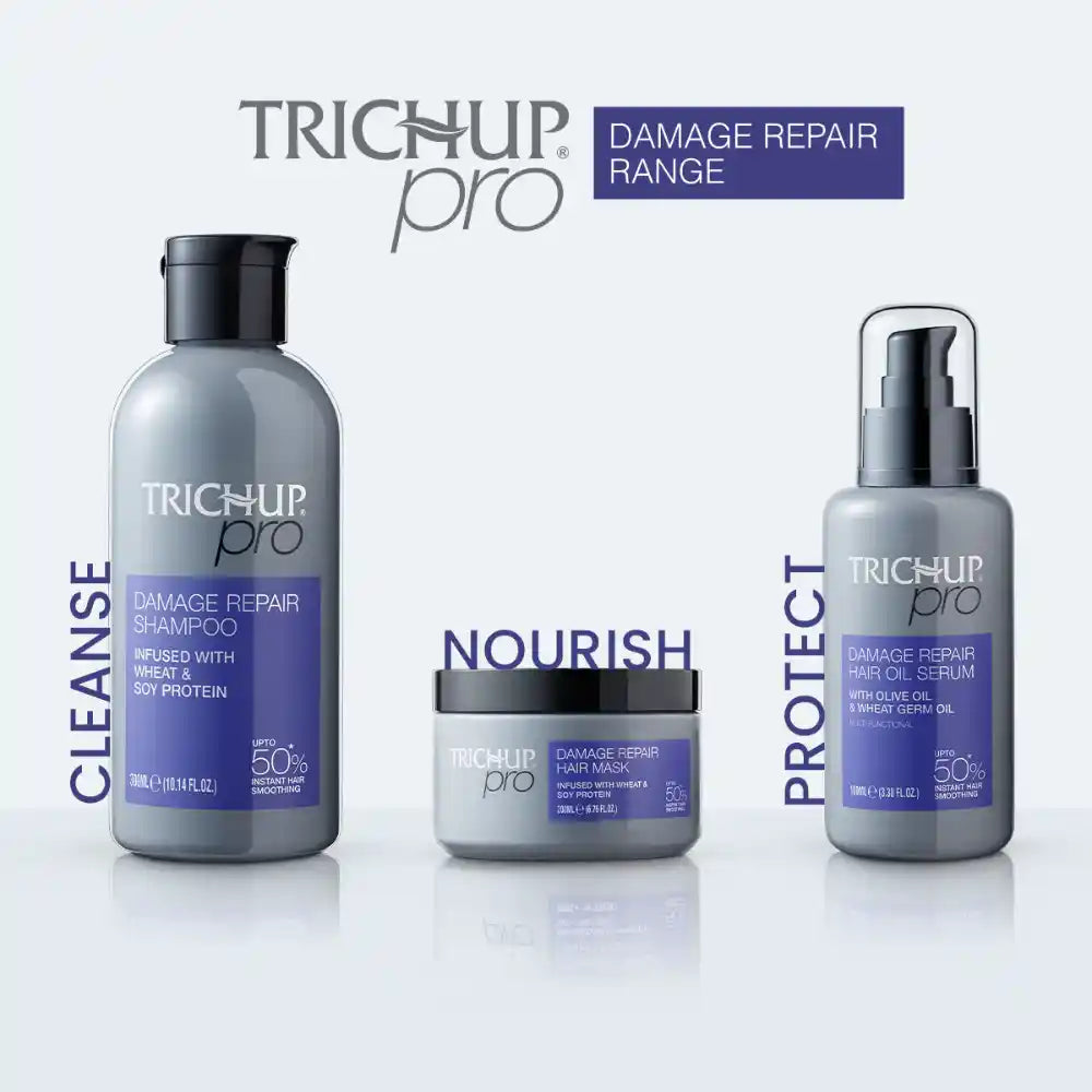 Trichup Pro Damage Repair & Instant Smoothing Hair Care Combo