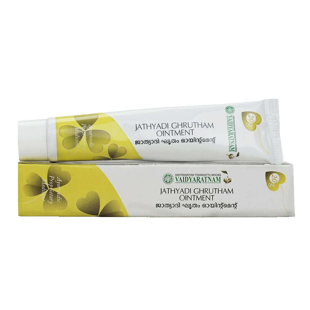 Vaidyaratnam Jathyadi Ghrutham Ointment