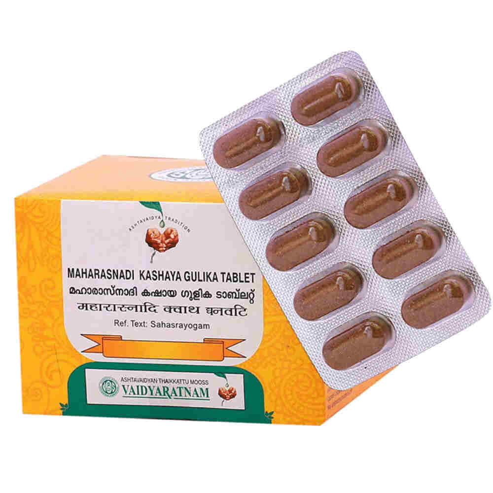Vaidyaratnam Maharasnadi Kashaya Gulika
