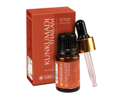 Vaidyaratnam Kunkumadi Thailam (10ml)