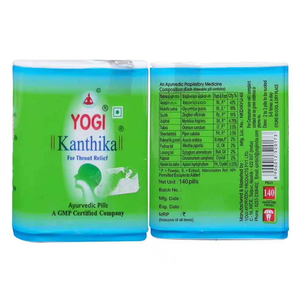 Yogi Kanthika (140Pills)