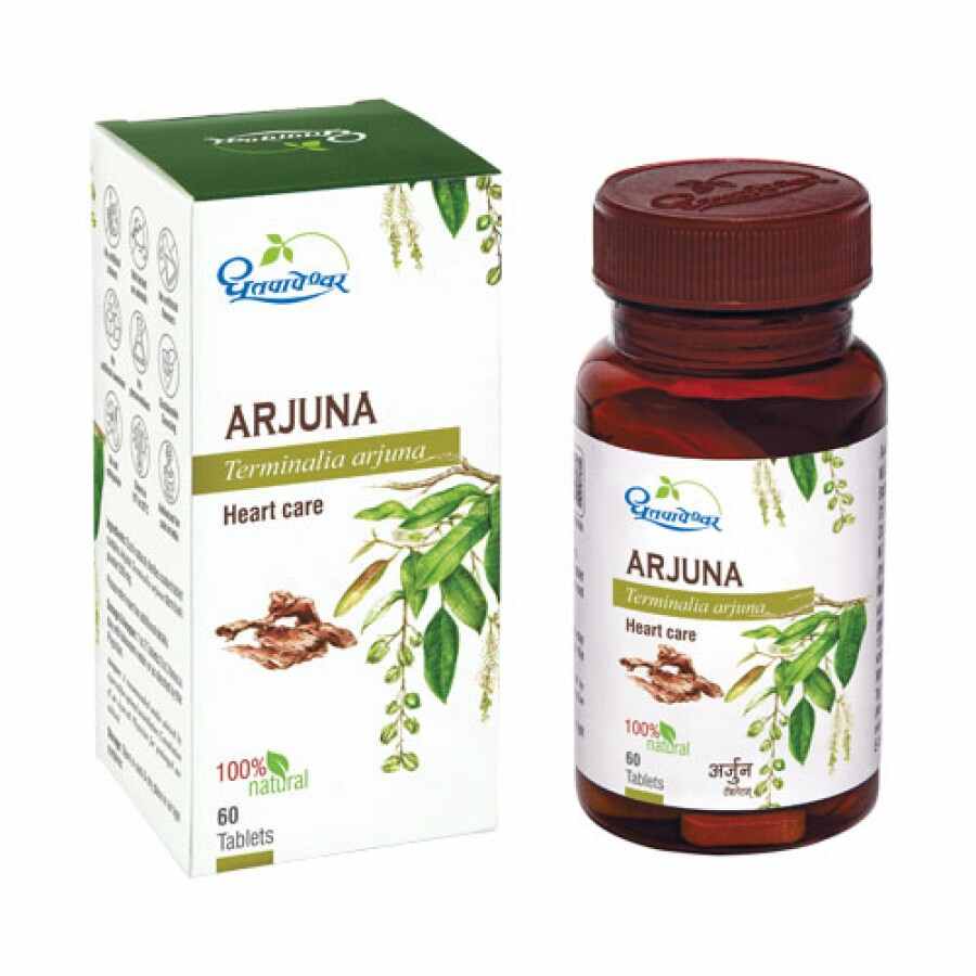 Dhootapapeshwar Arjuna Tablets (60Tab)