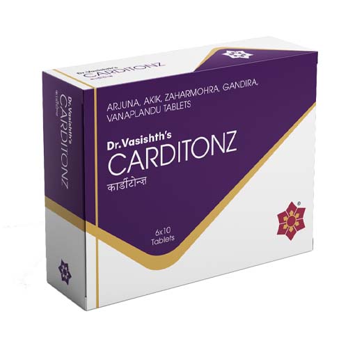 Carditonz Tablets (60Tabs) (Dr Vasisth's)