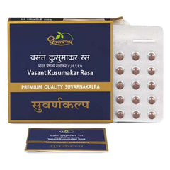 Dhootapapeshwar Vasant Kusumakar Ras 30tab (Premium Quality)
