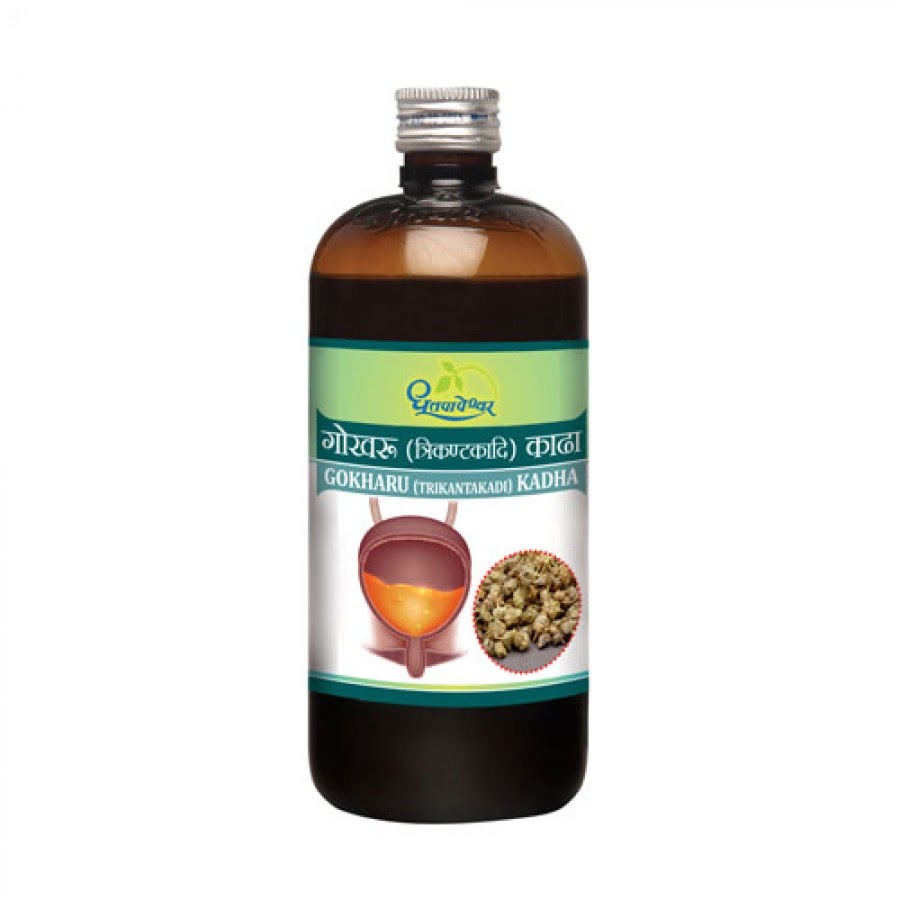 Dhootapapeshwar Gokhru (Trikanthkadi) Kadha (450ml)