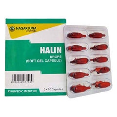 Nagarjuna Halin Drops Capsules (50Cap)