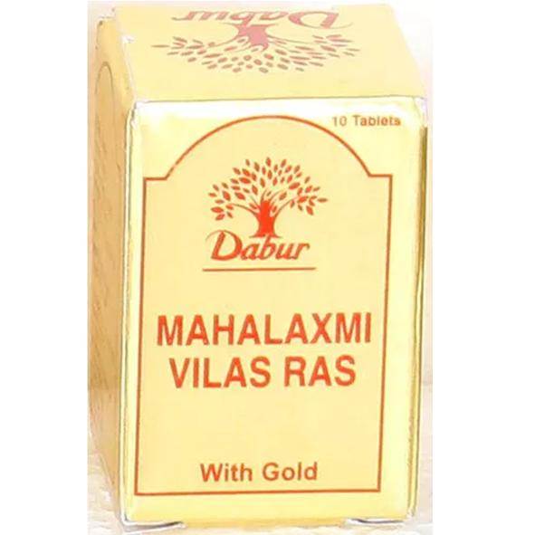 Dabur Mahalaxmi Vilas Ras (Gold) (10Tabs)