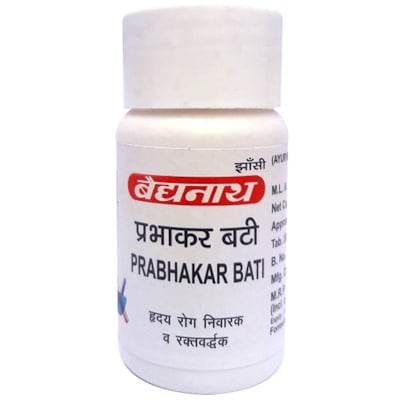 Baidyanath Prabhakar Bati (40Tab)