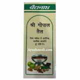 Baidyanath Shri Gopal Tail 50Ml (Combo of 3 Packs)