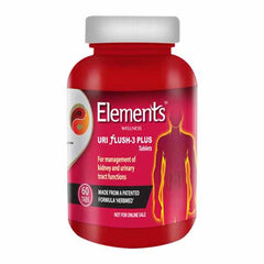 Elements Uri Flush 3 Plus Tablets (60Tab)