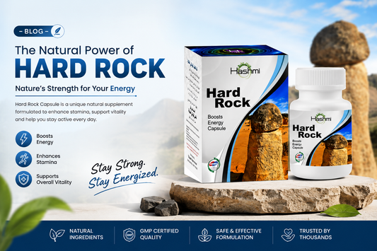 Hashmi Hard Rock Capsules: Ayurvedic Support for Men's Stamina and Vitality