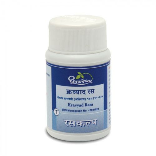Dhootapapeshwar Kravyad Rasa 30tab