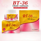 BT-36 Combo Pack of (100gm Cream & 90 Capsules)
