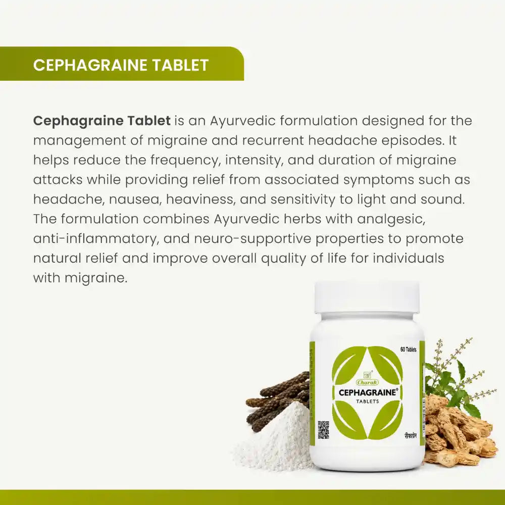 Charak Cephagraine Tablets