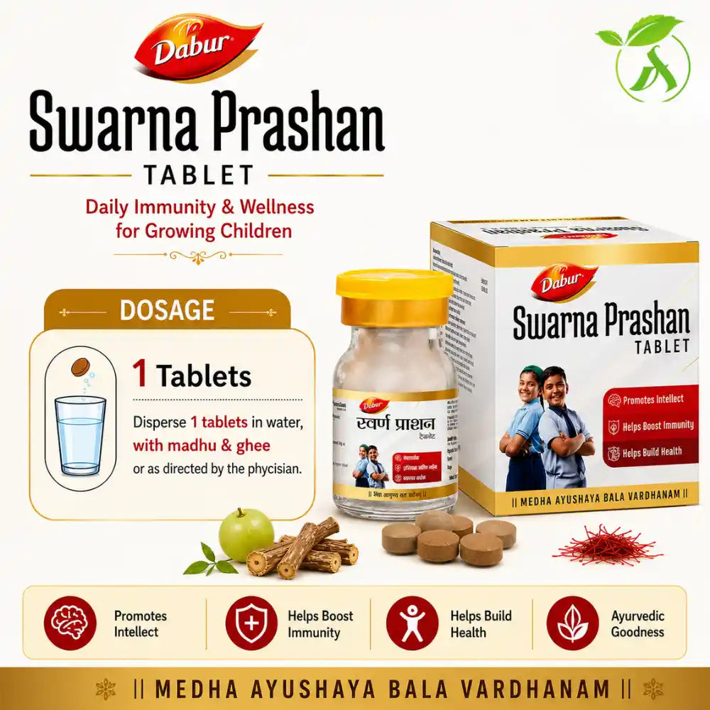 Dabur Swarna Prashan Tablets