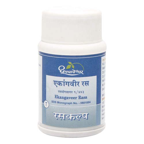 Dhootapapeshwar Ekangaveer Rasa (60Tab)