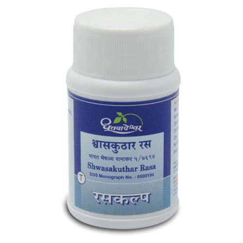 Dhootapapeshwar Shwaskuthar Rasa (60Tab)