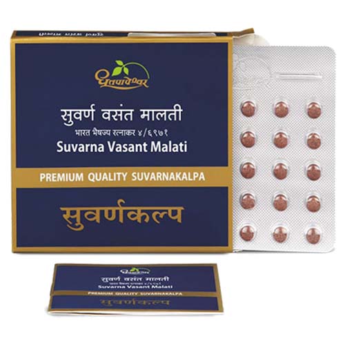 Dhootapapeshwar Suvarna Vasant Malati 30Tab (Premium Quality)
