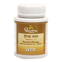 Dhootapapeshwar Heerak Bhasma 100mg