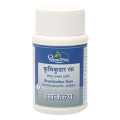 Dhootapapeshwar Krumikuthar Rasa (60Tab)