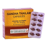 Vaidyaratnam Gandha Thailam Caps (100Nos)