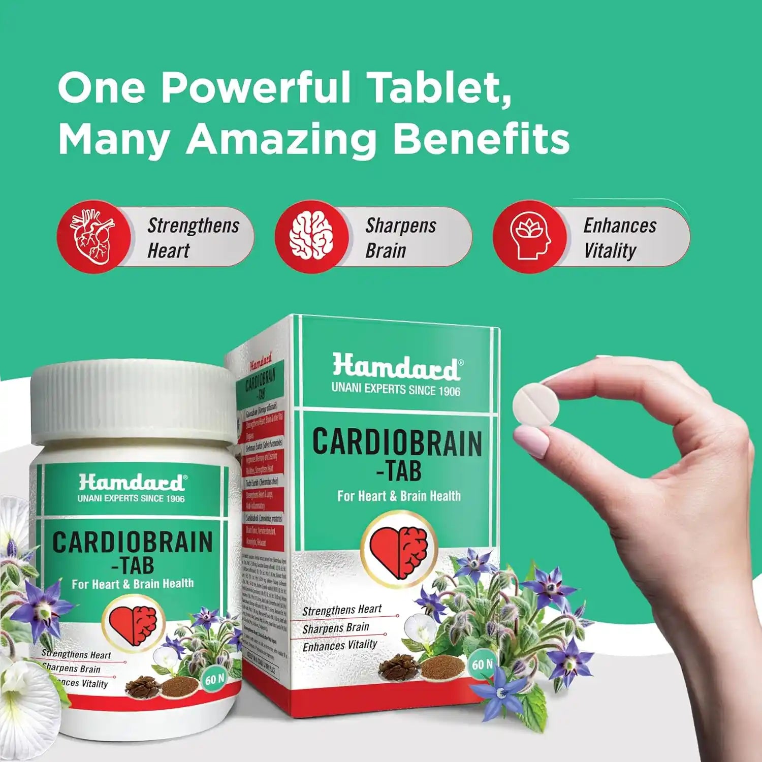 Hamdard Cardiobrain Tablets