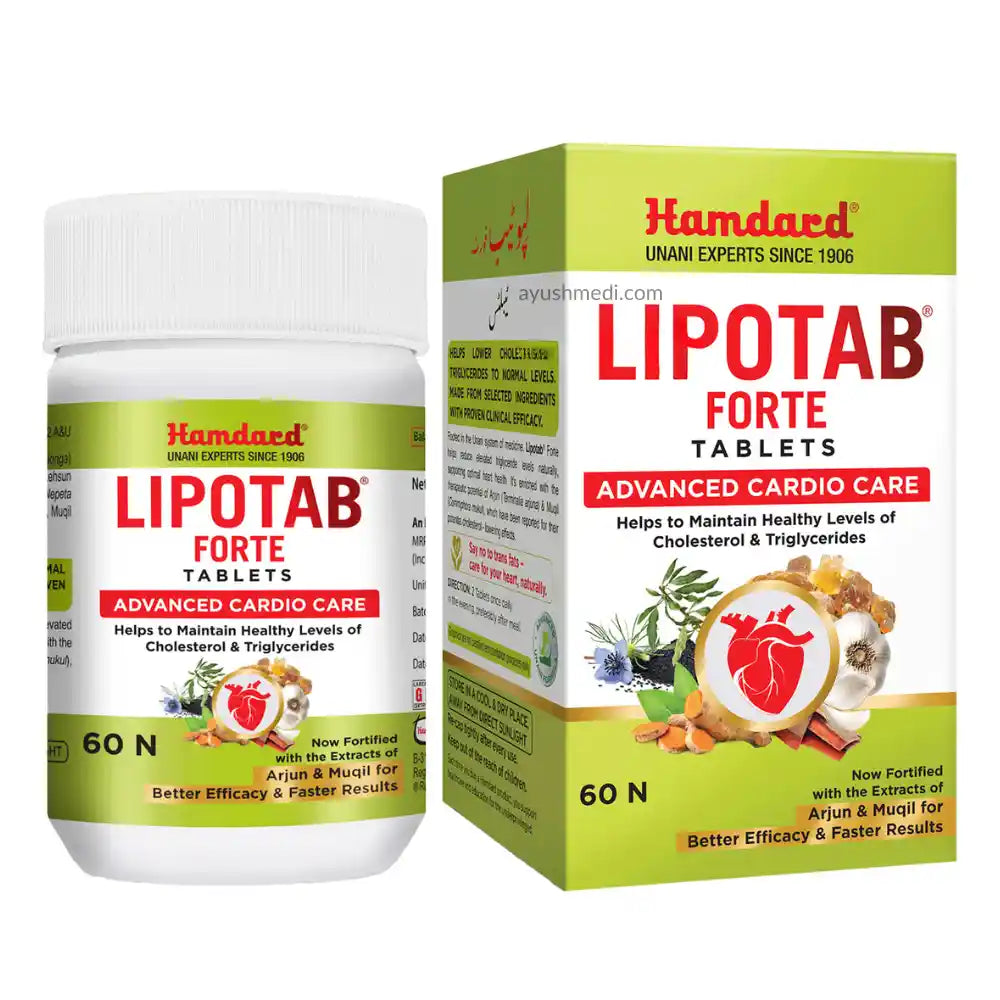 Hamdard Lipotab Forte Tablets