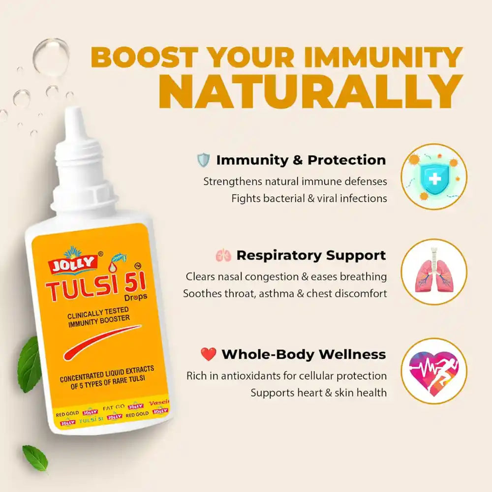 Jolly Tulsi 51 Drops