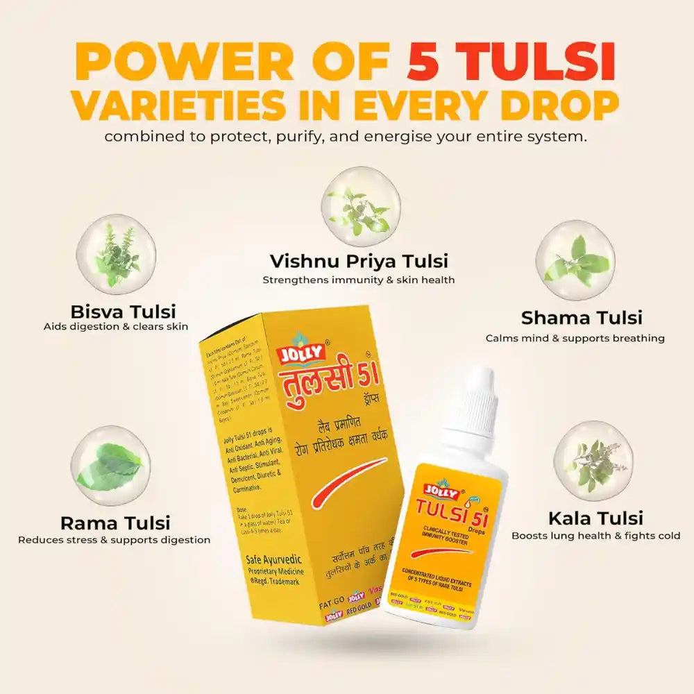 Jolly Tulsi 51 Drops