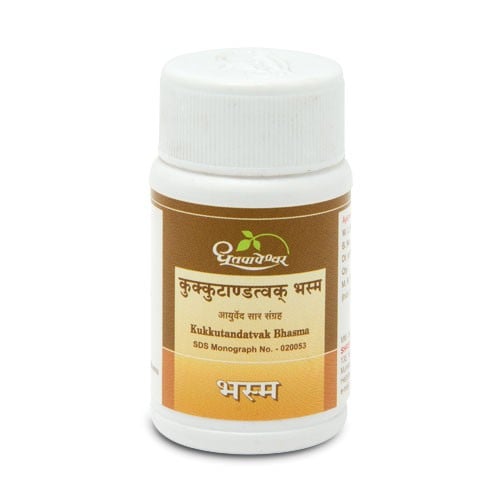 Dhootapapeshwar Kukkutandatwak Bhasma 60Tab