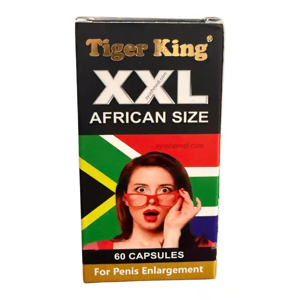 Naman Tiger King XXL African Size (60 Capsules)