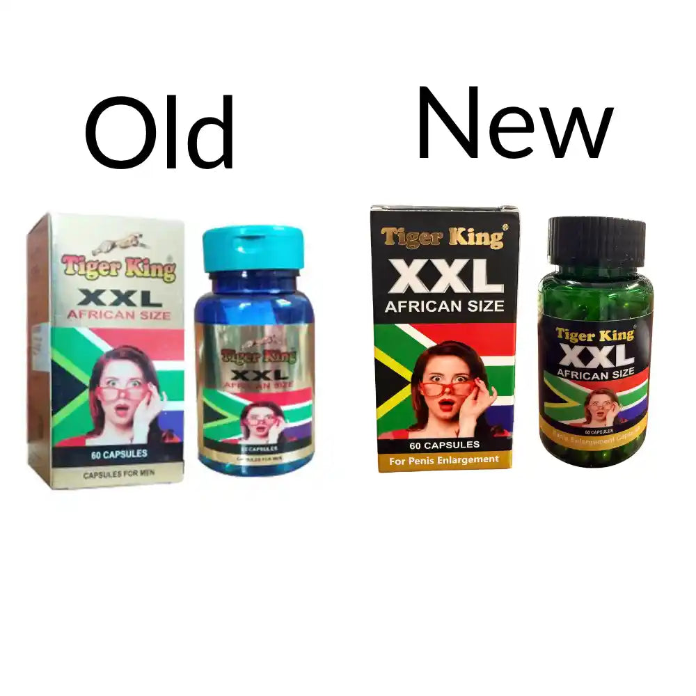 Naman Tiger King XXL African Size (60 Capsules)