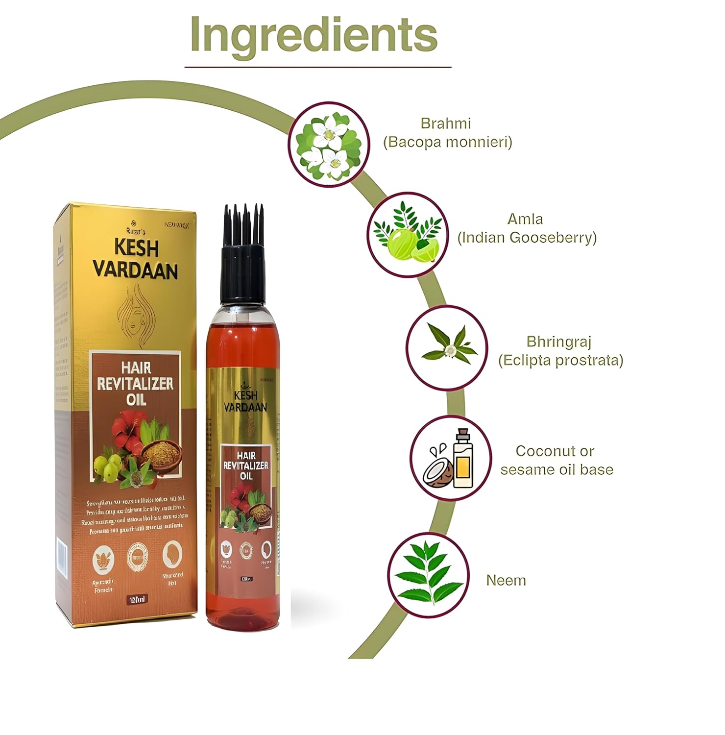 Ratan Kesh Vardaan Hair Revitalizer Oil (120ml)