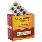 Vaidyaratnam Sahacharadi 21 (100Caps)