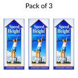 Speed Height Capsules (60 Cap) Combo of 3 Packs