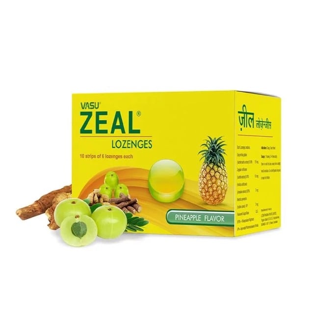 Vasu Zeal Lozenges (60's)