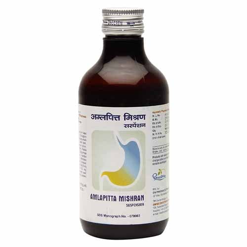 Dhootapapeshwar Amlapitta Mishran Supension (200ml)